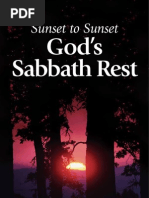 Download Sunset to Sunset Gods Sabbath Rest by United Church of God SN34946889 doc pdf