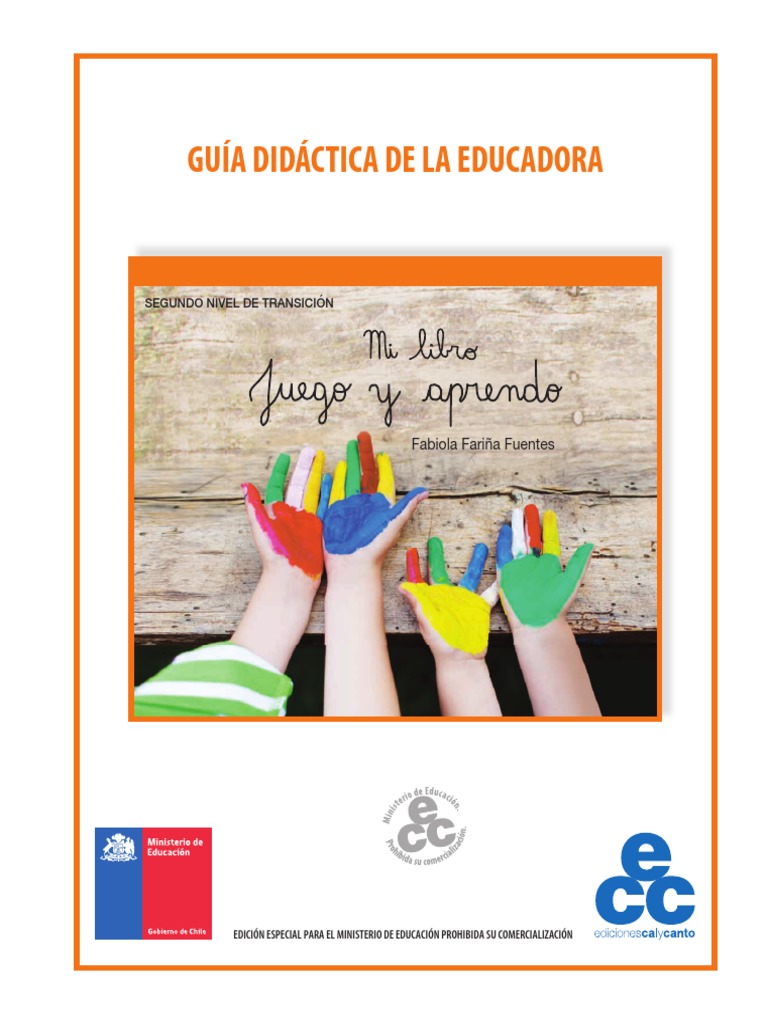 Guía Didáctica de La Educadora | PDF | Aprendizaje | Jardín de infancia