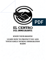 Know Your Rights English