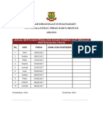 Jadual Bertugas Pentadbir