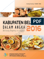 Kabupaten Belitung Dalam Angka 2016 PDF