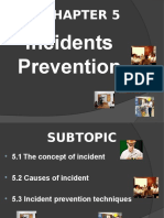 OSH Chapter 5 Incidents Prevention