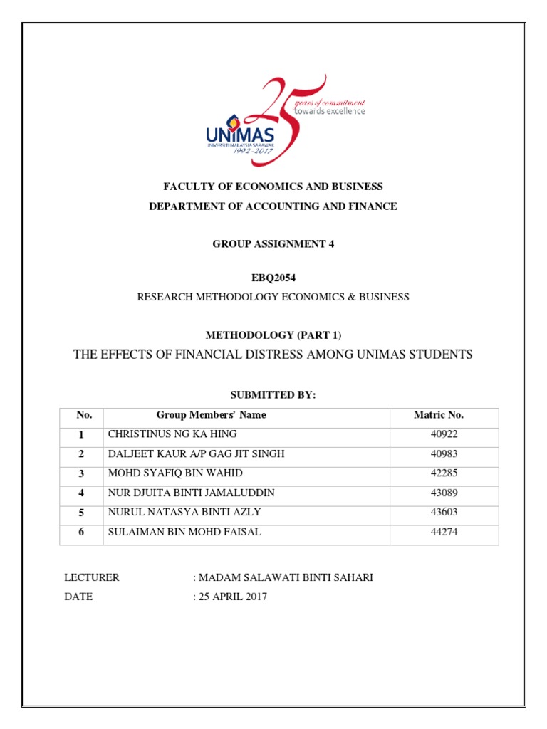 (FINAL) Assignment 4 Methodology PART 1 | PDF | Sampling (Statistics ...
