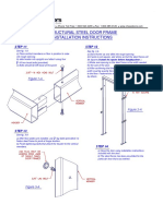 Traffic Door Frames - Structural Tube Frame51-Instruction-86