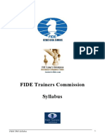 FIDE TRG Syllabus Book