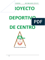 Proyecto Deportivo de Centro 16-17