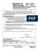 Circular From Maruti Regarding Depreciation Salvage Value