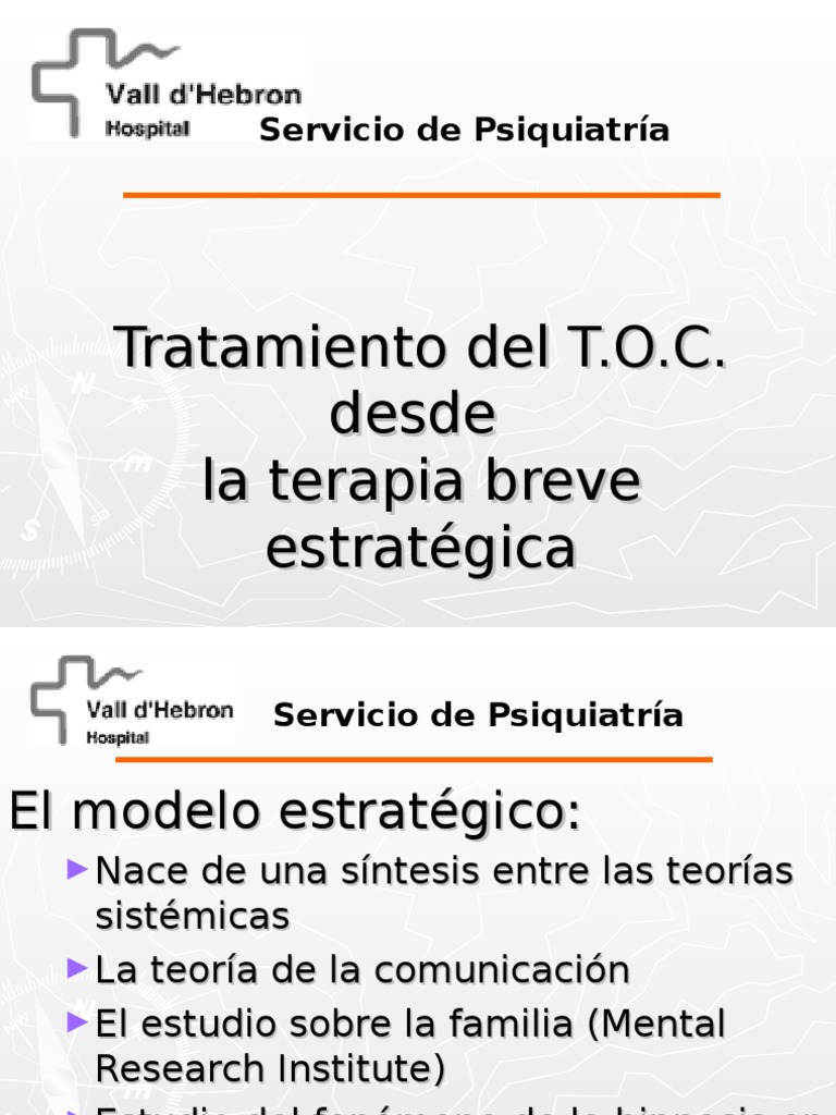 Tratamiento Del Toc Desde La Terapia