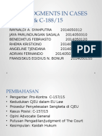 CJEU: Kaidah Hukum dalam Kasus C-157/15 & C-188/15