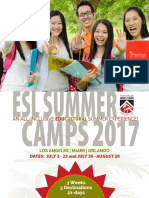 ESL Summer Camps 2017 3-Week