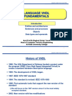 VHDL 2 Fundamentals