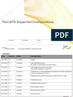 FlexiBTS Supported Configurations v7.3