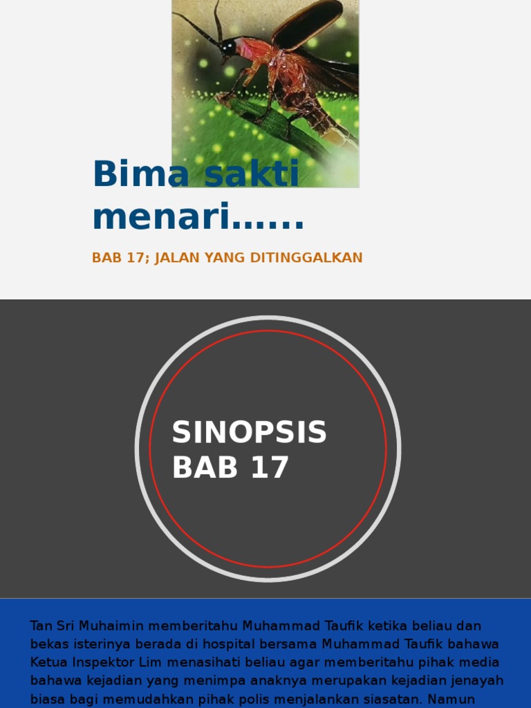 Sinopsis bima sakti menari