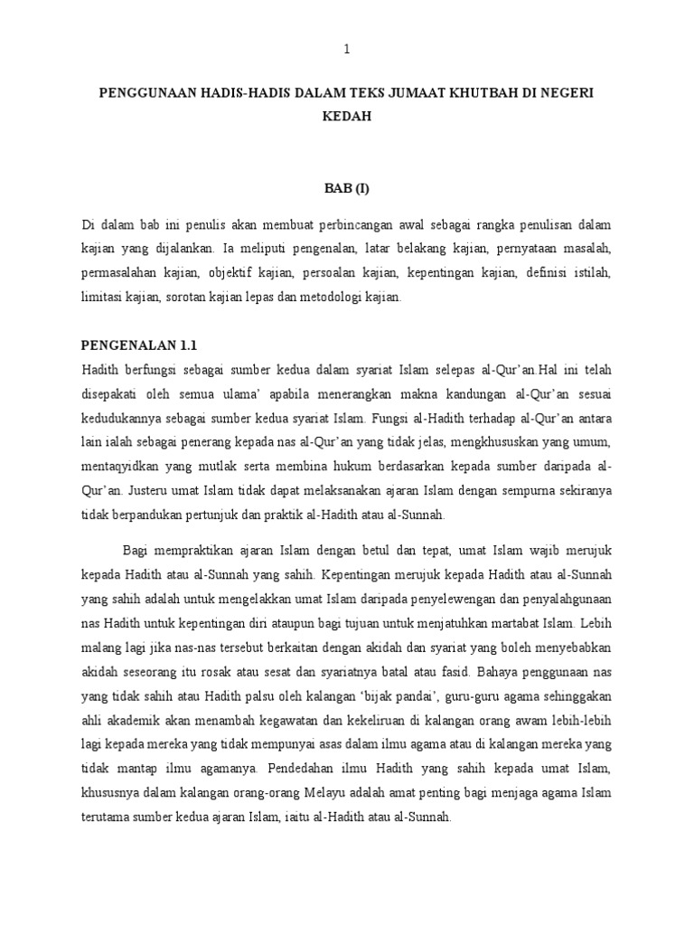 Khutbah Jumaat Pdf