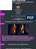 Tugas Radiologi Perbedaan Tumor Mediastinum Dan Paru