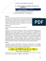 El Aprendizaje Como Elemento Significativo-1