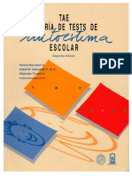 Tae Test de Autoestima Escolar PDF