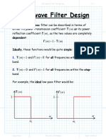 Microwave Filter Design