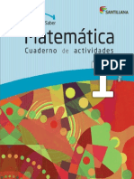 Cuaderno de Actividades Puentes Del Saber Matemática 1° Medio PDF