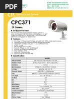 Camara Bullet CPC371 Spec