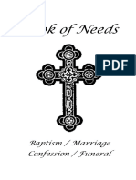 Book of Needs. a Pocket Service Book of the Holy Orthodox Church