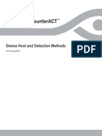 ForeScout-TechnicalBrief DeviceHostDetectionMethods 5.5.11