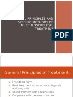 General Principles and Specific Methods of Musculosckeletal Treatment