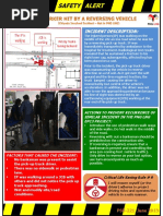 PSB-221 Worker Hit by A Reversing Vehicle