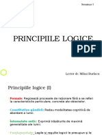Logica Seminar I Principiile Logice