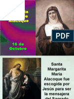 Santa Margarita Mª de Alacoque por el Pbro. Silverio Velasco