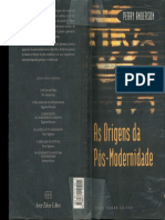 Perry Anderson - As Origens Da Pós-Modernidade PDF