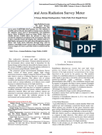 Environmental Area Radiation Survey Meter