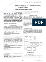 Juice Flow Stabilization Using PLC and Simulating With Scada