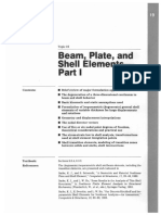 Beam, Plate, and Shell Elements : Topic