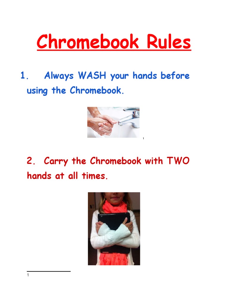 Chromebook Rules 3 PDF