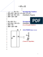 Decomposing Numbers: Distributive Property