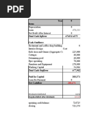 Year 0 Items: Total Cash Inflows 474531.4175