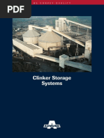 Clinker Storage Systems 150508