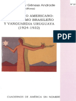 ROCCA PABLO y ANDRADE Un Diálogo Americano Modernismo Brasileño y Vanguardia Uruguaya