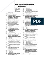 Evalue Su Conocimiento en Seguridad Minera e Industrial