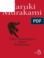 Des Hommes Sans Femmes - Haruki Murakami