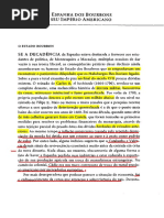 BRADING, David. a Espanha Dos Bourbons e Seu Império Americano (BETHELL (Org.). História Da América Latina)(1)