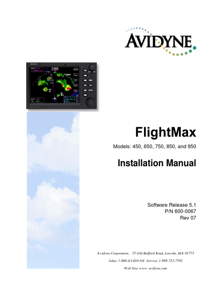 Avidyne FlightMax FSD Installation Guide | PDF | Electrical Connector ...