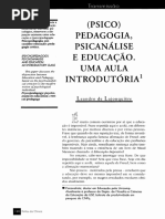(Psico)Pedagogia, Psicanálise e Educação. Uma Aula Introdutória.pdf