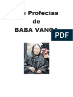 Las Profecías de Baba Vanga