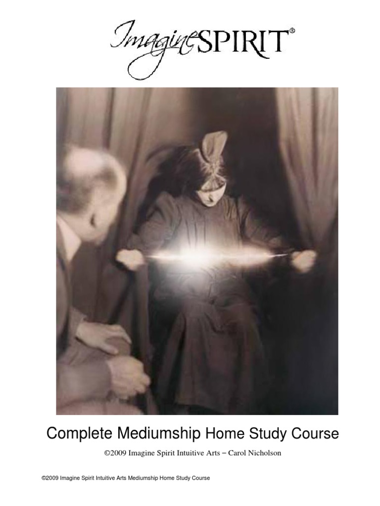 Mediumship Home Study Course Pdf Mediumship Mysticism