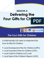 Delivering Four Gifts Children Local Plans Reports Issues Strategies