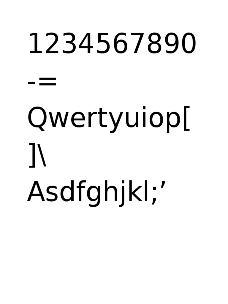 Qwertyuiop / Asdfghjkl ' | PDF