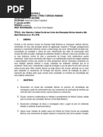 Programa-da-disciplina Cultura Escrita Na Id Moderna - Ana Paula Megiani