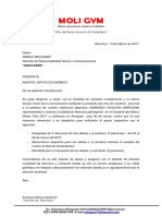 Carta de Presentación MARCOBRE